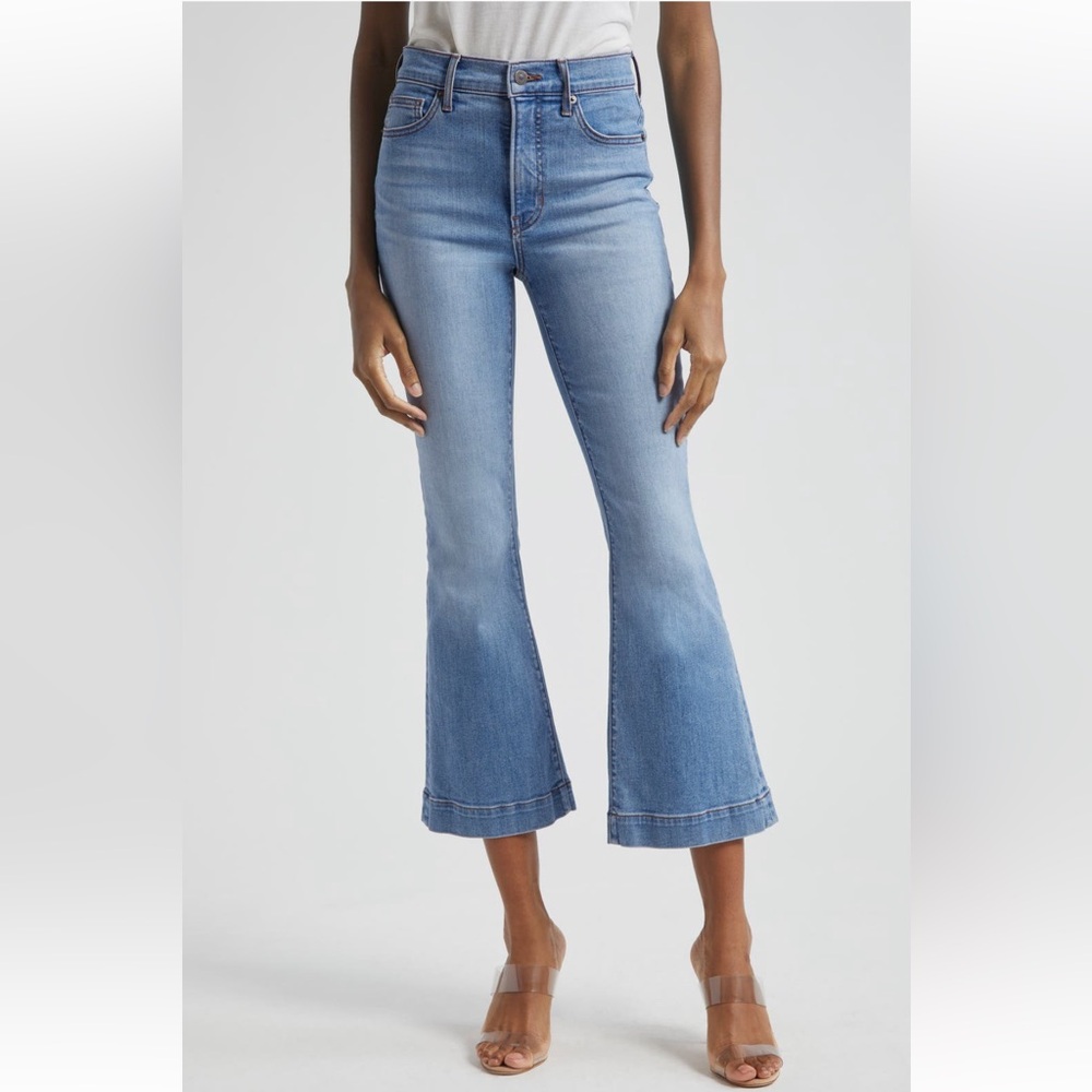 Veronica Beard Carson High Waist Ankle Flare Jeans - Size 25 (like new!) - Picture 2 of 6